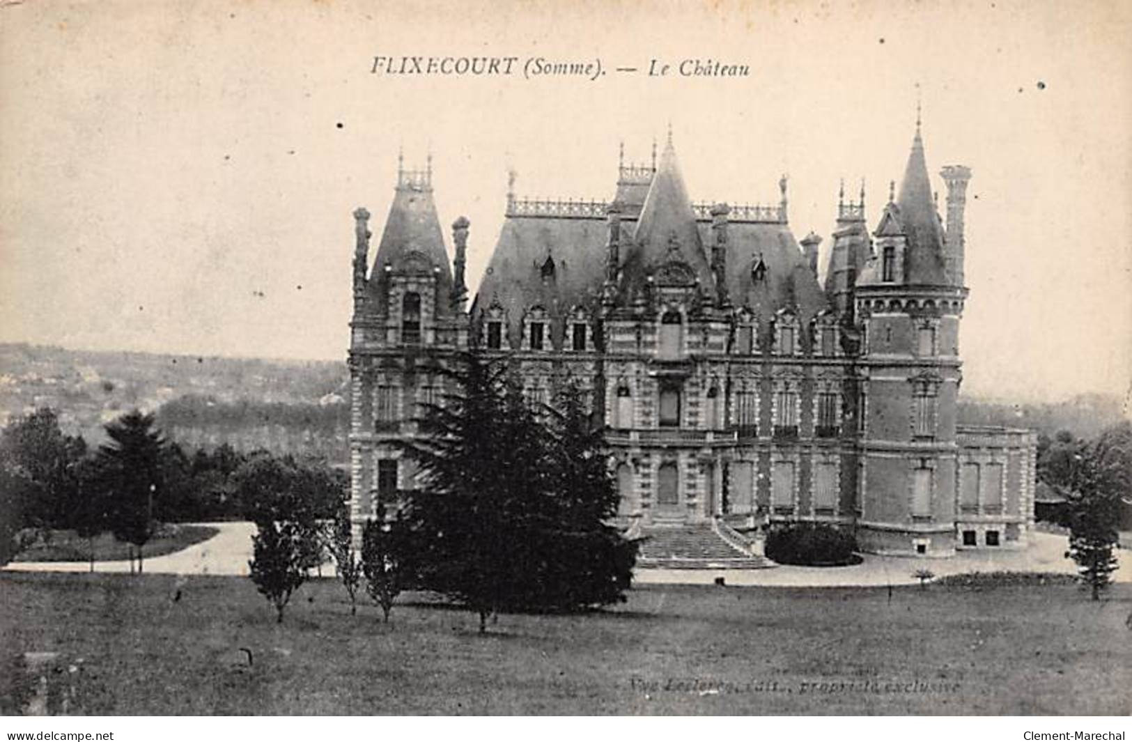 FLIXECOURT - Le Château - Très Bon état - Flixecourt