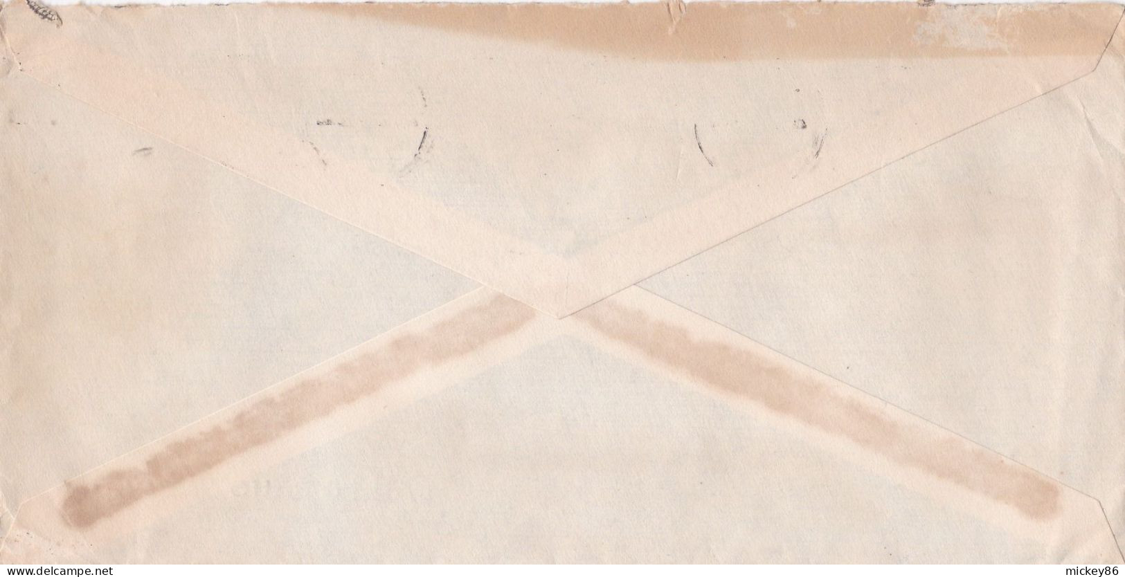 Norvège -1952 - Lettre D 'OSLO  Pour ???? --timbres Sur Lettre.....Beau Cachet Mécanique Sur Enveloppe à Fenêtre - Covers & Documents