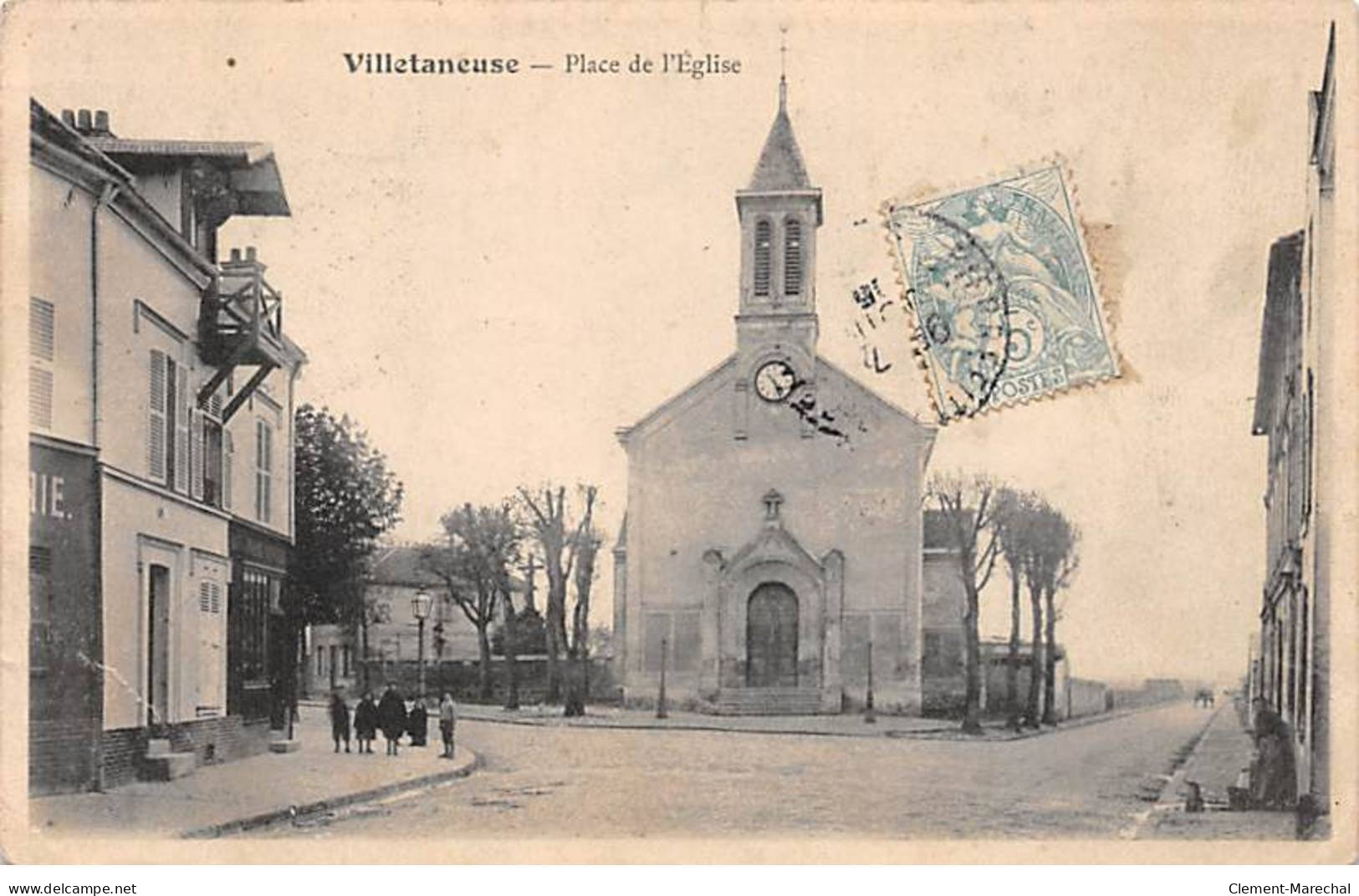 VILLETANEUSE - Place De L'Eglise - Très Bon état - Villetaneuse