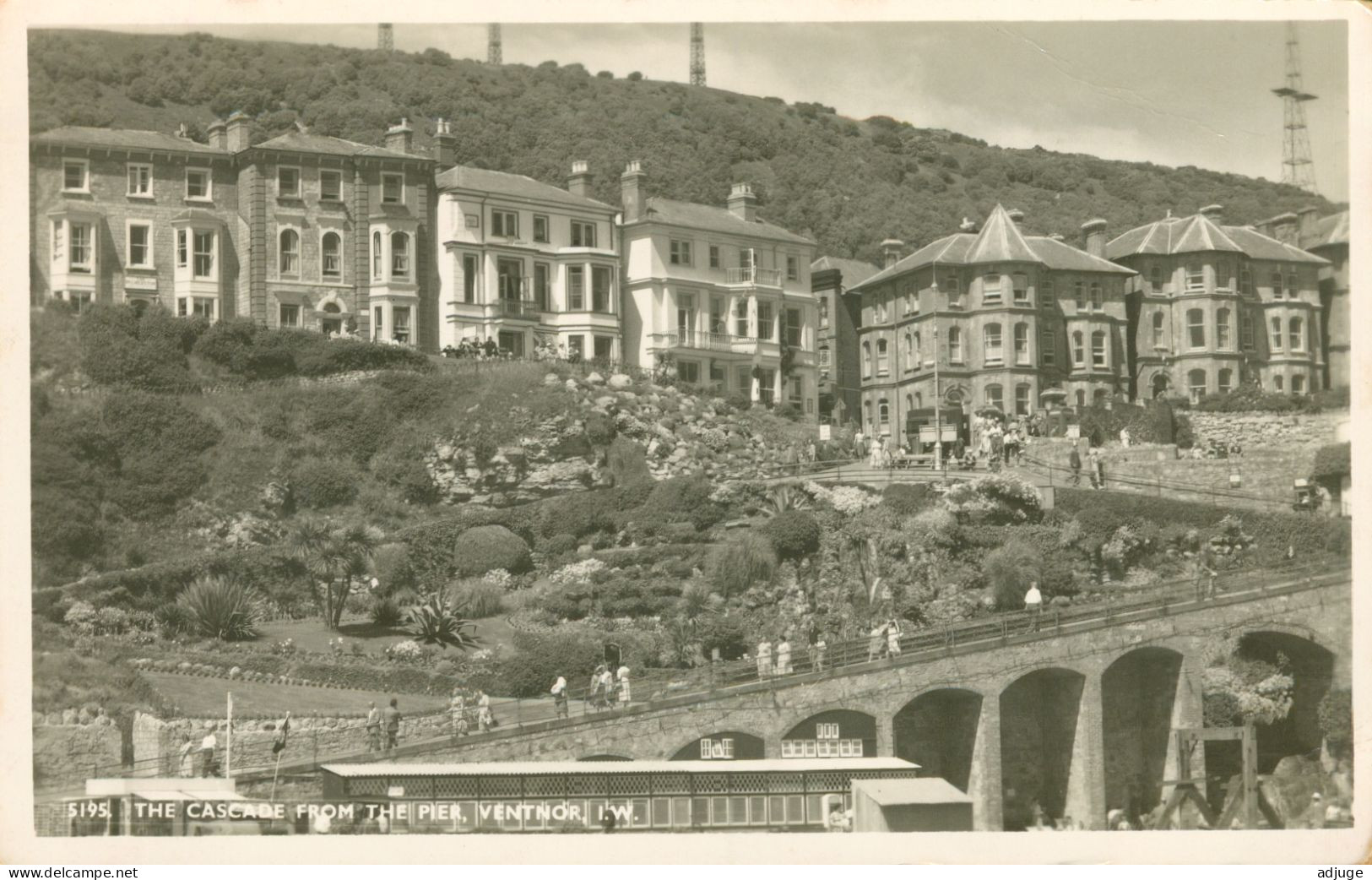 CPA-Isle Of Wight- VENTNOR -The Cascade From The Pier - * 2scans*** - Ventnor