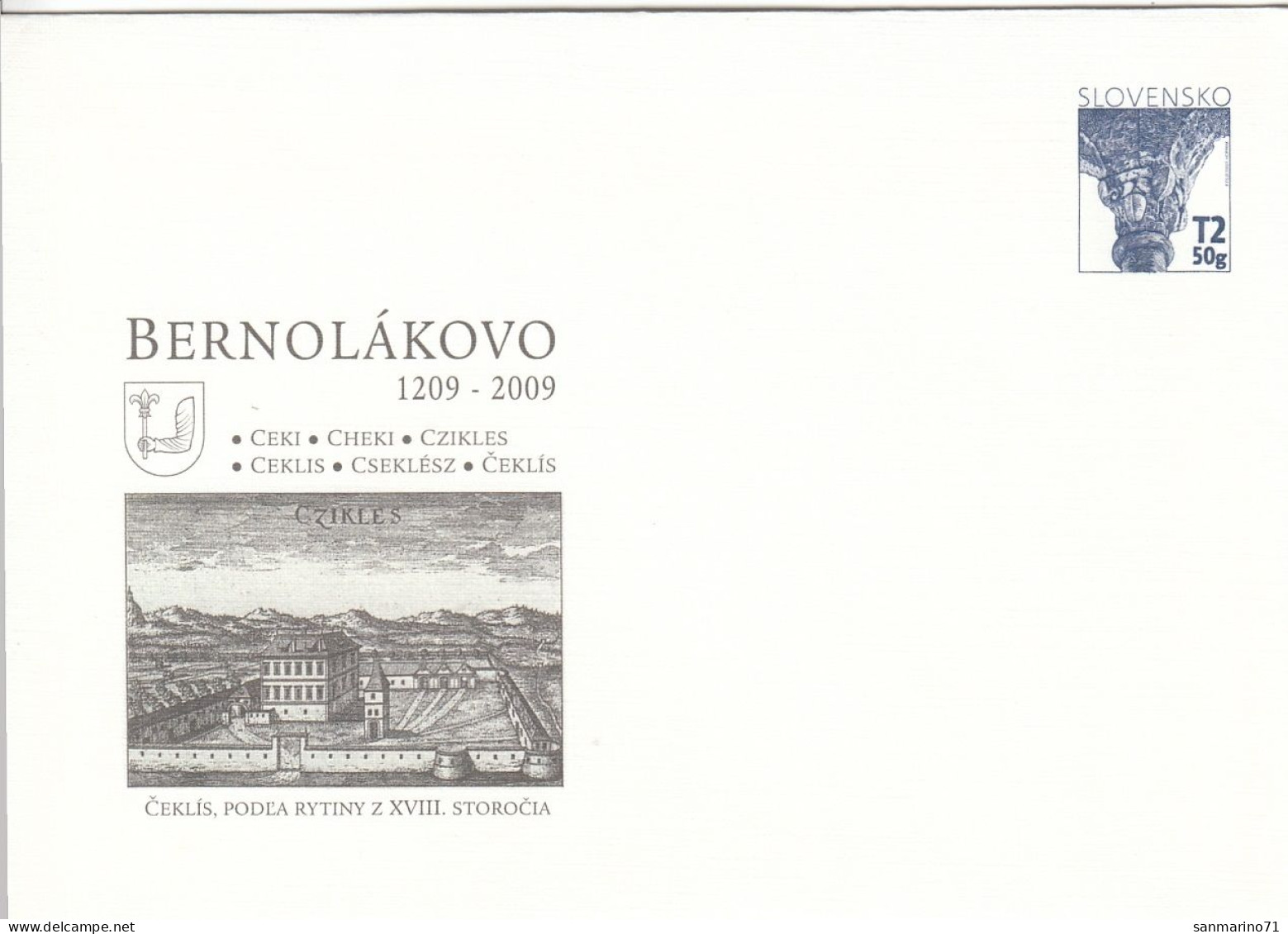 SLOVAKIA Cover 10 - Covers & Documents