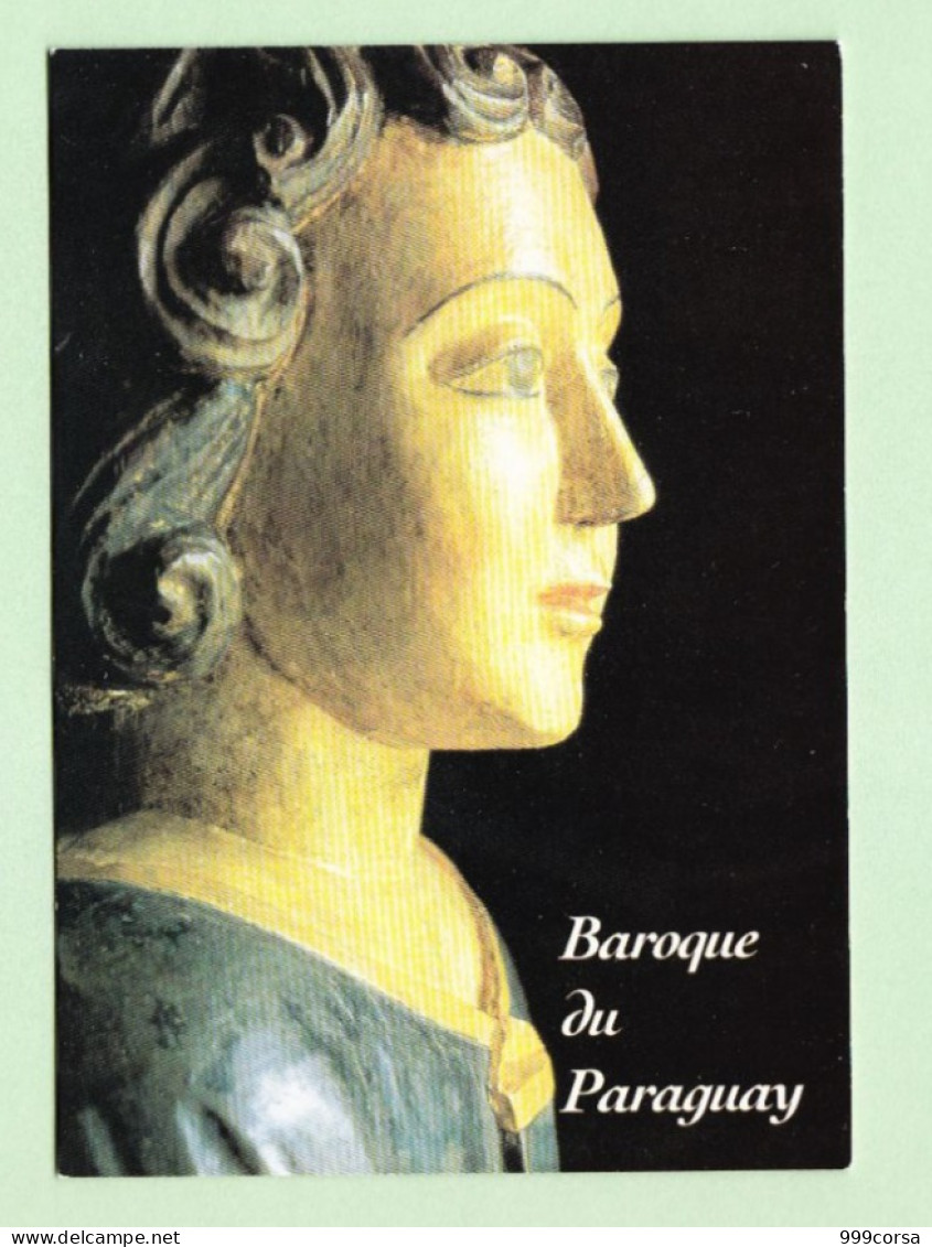 (A3)Baroque Du Paraguay,du 20-12-1995 Au 24-2-1996,Musée-Galerie Paris,EnfantJ Esus,bois Polychrome XVIIIsiécle,NONcart. - Kunstvoorwerpen