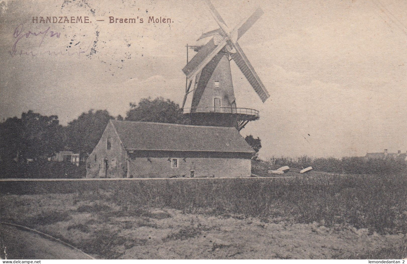 Handzame - Handzaeme - Braem's Molen - Feldpost - Kortemark