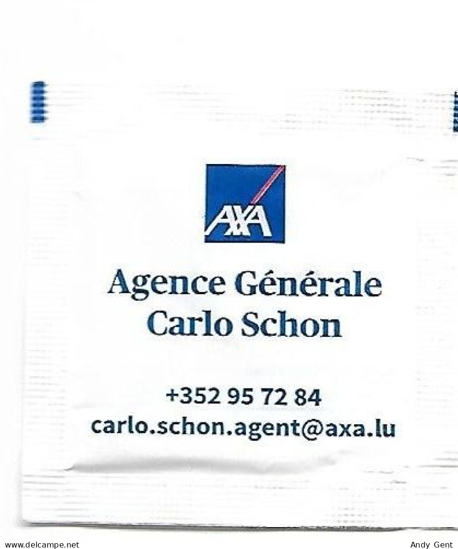 #2 Sachet De Sucre / Luxembourg / Bank AXA - Sugars