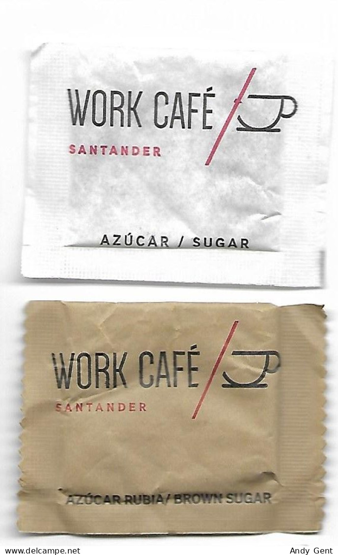 #3 Sachet De Sucre / Chile Work Cafe / Set Of 2 - Sugars