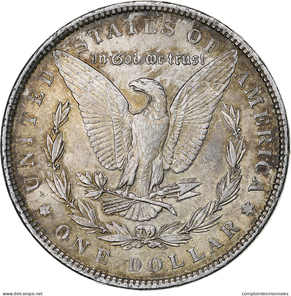 États-Unis, Dollar, Morgan, 1889, Philadelphie, Argent, TTB+, KM:110 - 1878-1921: Morgan