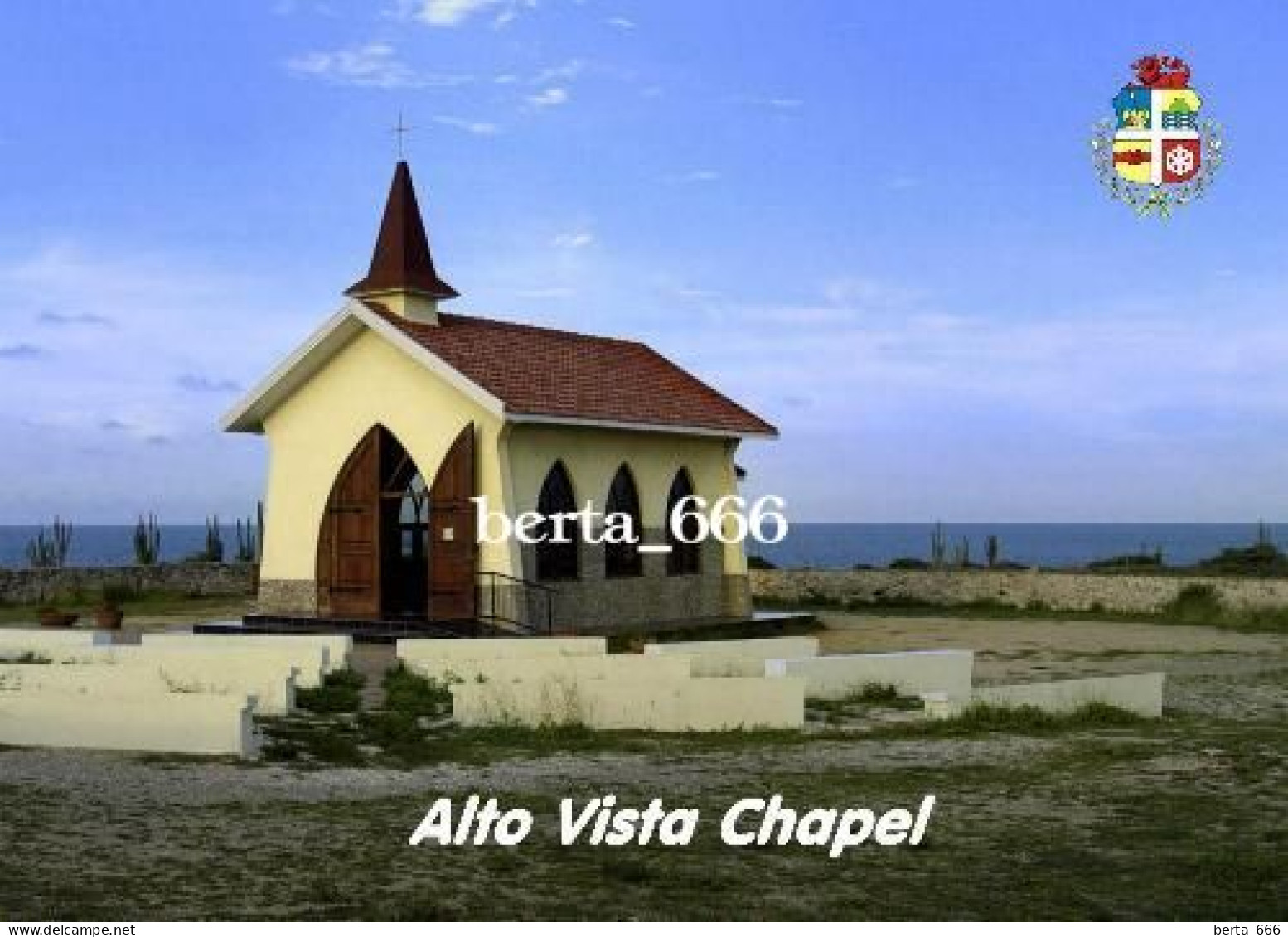 Aruba Alto Vista Chapel New Postcard - Aruba