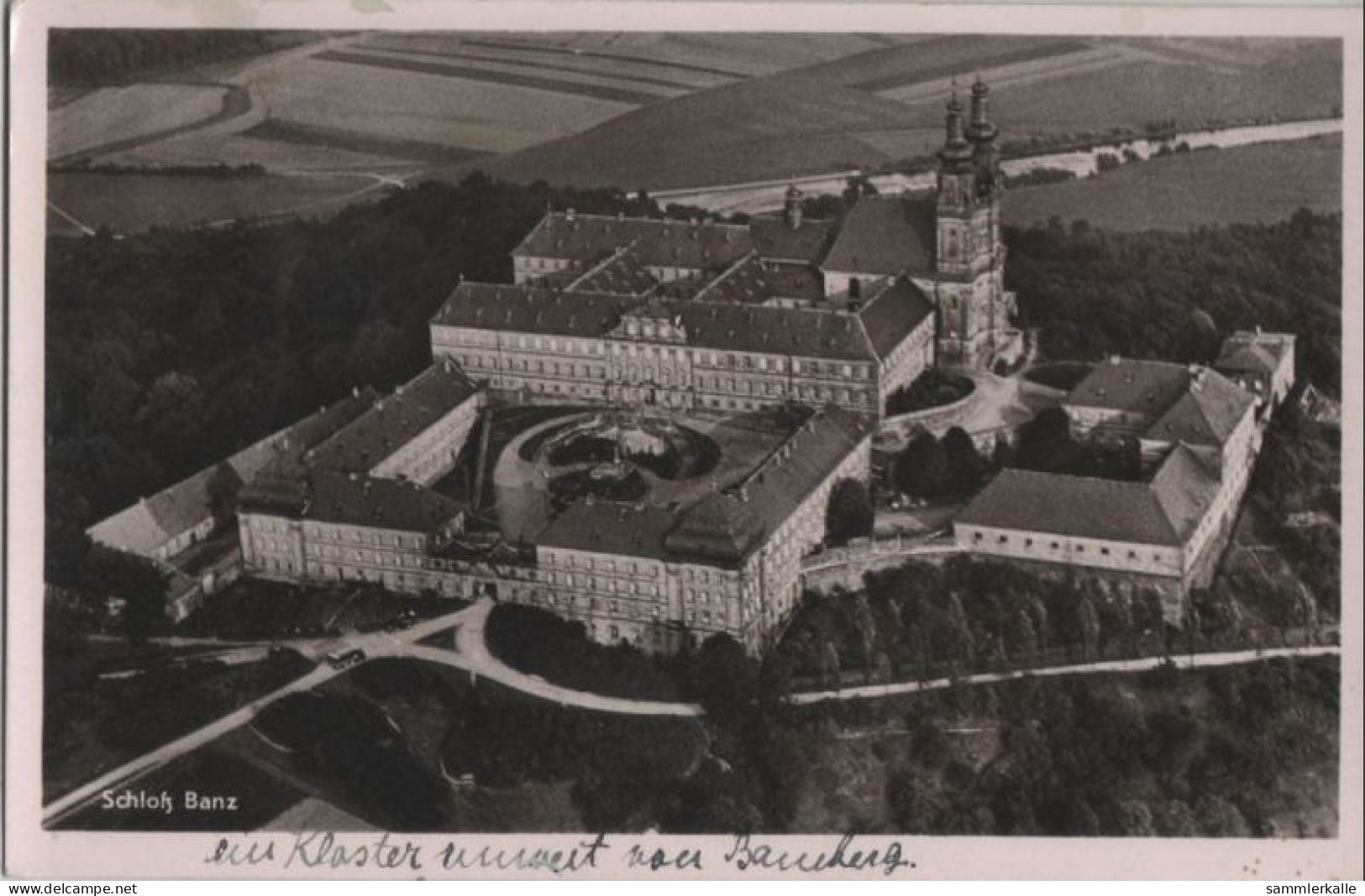 114420 - Bad Staffelstein, Kloster Banz - Luftbild - Staffelstein