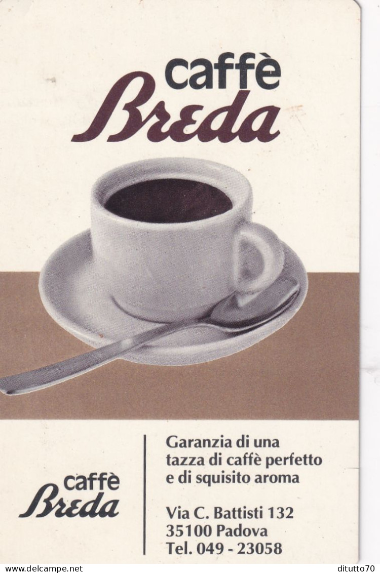 Calendarietto - Caffè Breda - Padova - Anno 1987 - Small : 1981-90