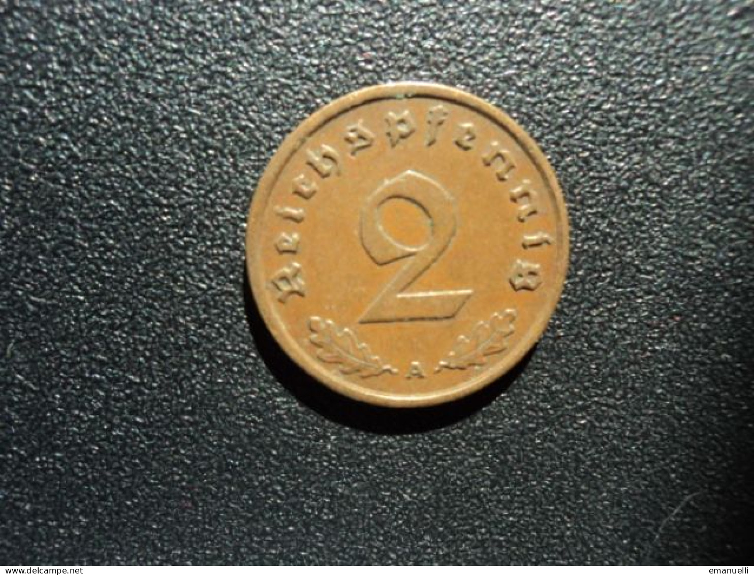 ALLEMAGNE : 2 REICHSPFENNIG   1938 A    KM 90      TTB+ - 2 Reichspfennig