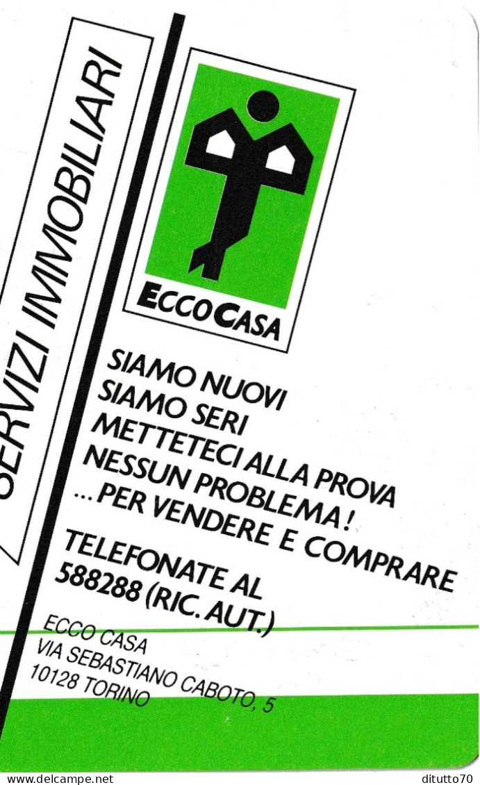 Calendarietto - Ecco Casa - Anno 1987 - Petit Format : 1981-90