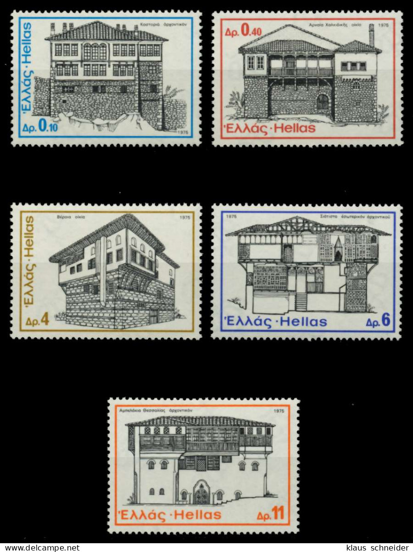GRIECHENLAND Nr 1201-1205 Postfrisch S038E66 - Unused Stamps