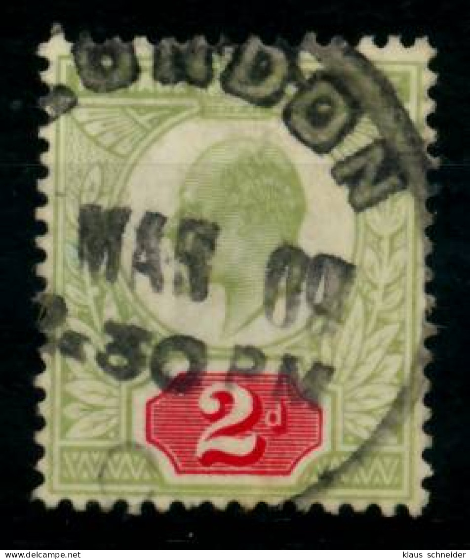 GROSSBRITANNIEN 1902-1911 Nr 106A Zentrisch Gestempelt X6A471E - Used Stamps