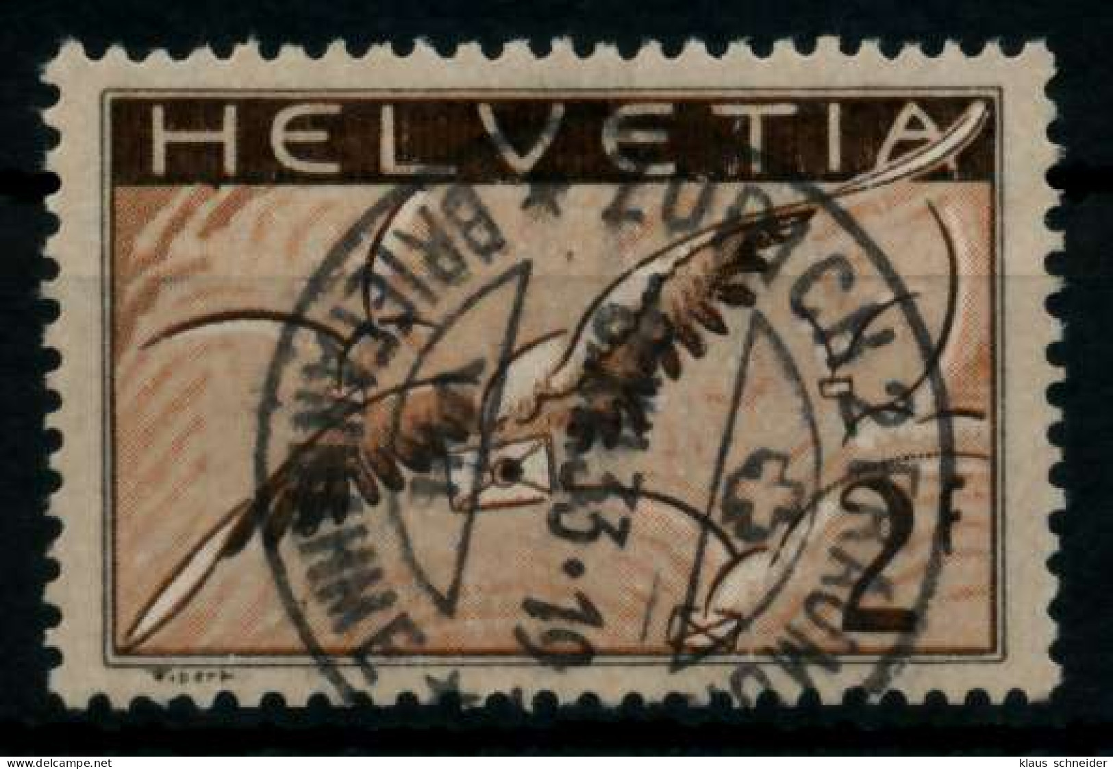 SCHWEIZ FLUGMARKEN Nr 245x Gestempelt X73F532 - Used Stamps