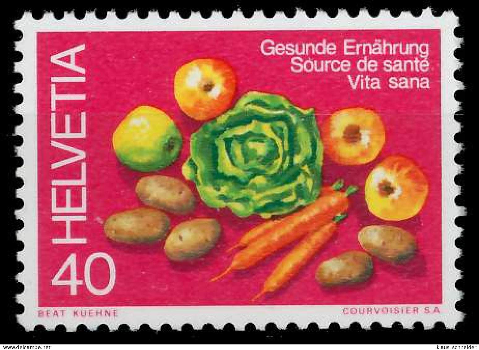 SCHWEIZ 1976 Nr 1070 Postfrisch X66EEAE - Unused Stamps