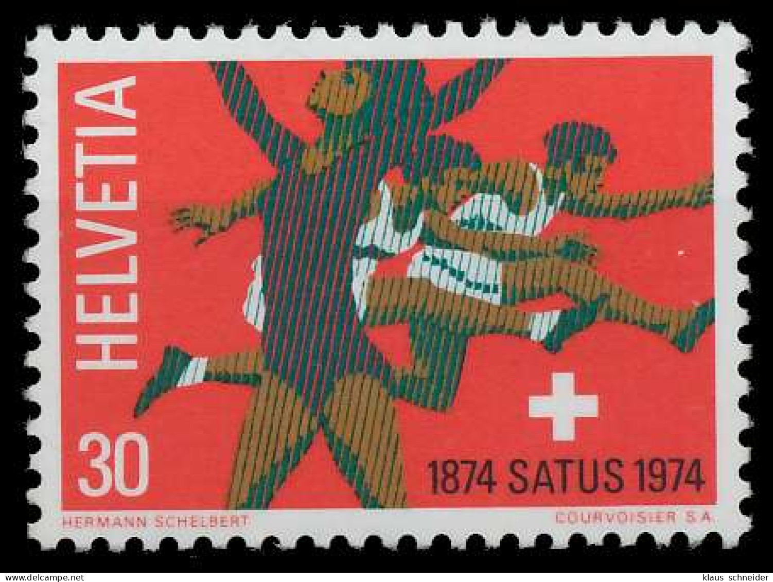 SCHWEIZ 1974 Nr 1018 Postfrisch X66EF06 - Unused Stamps