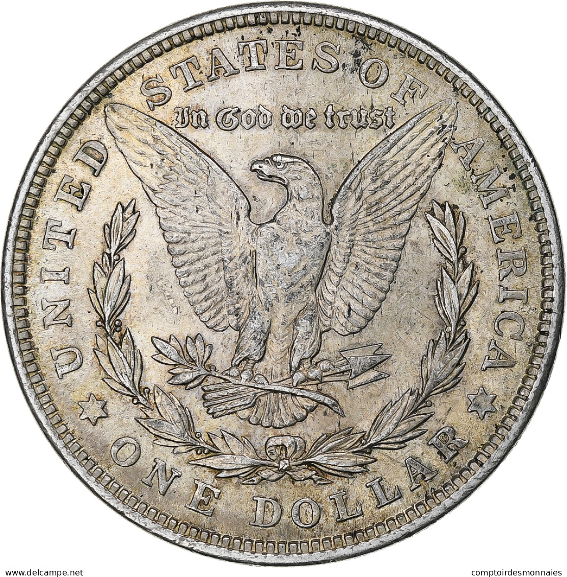 États-Unis, Dollar, Morgan, 1921, Philadelphie, Argent, TTB, KM:110 - 1878-1921: Morgan