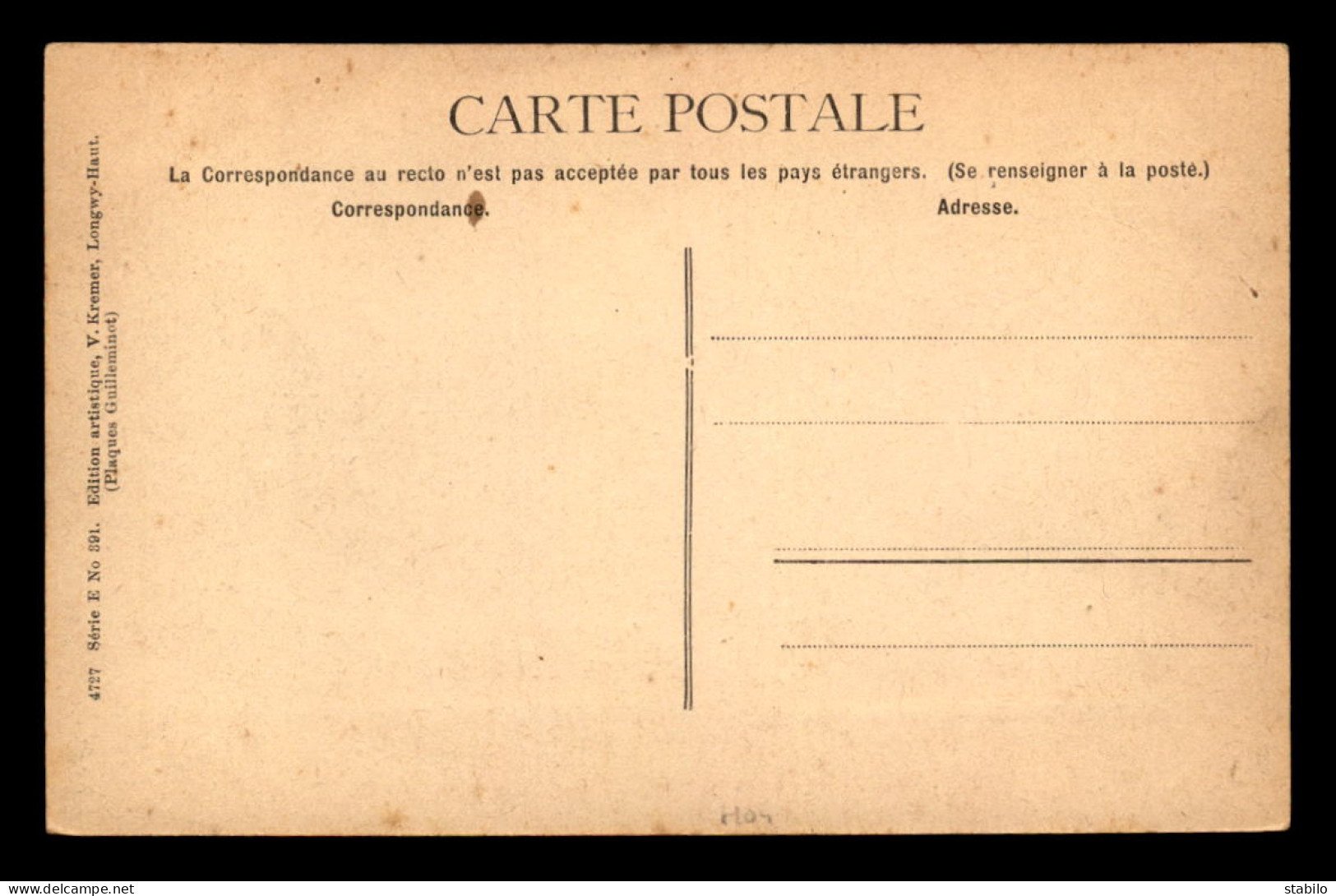 54 - MONT-SAINT-MARTIN - VUE SUR LE HAUT DU VILLAGE - EDITION V. KREMER - Mont Saint Martin