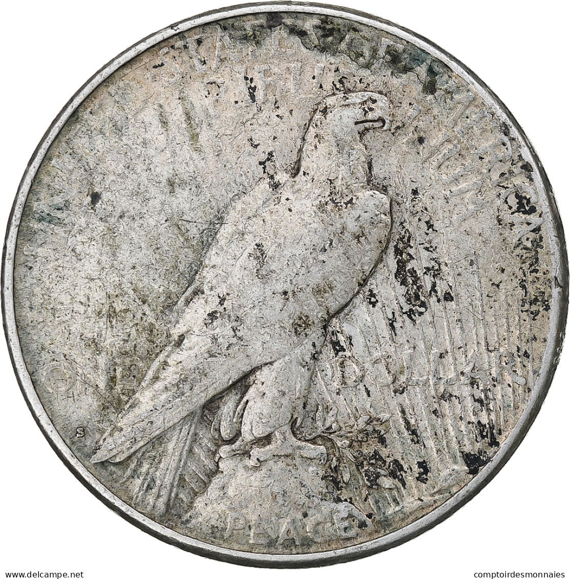 États-Unis, Dollar, Peace, 1923, San Francisco, Argent, TB+, KM:150 - 1921-1935: Peace (Pace)