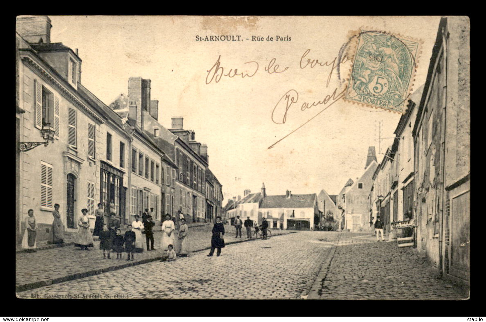 78 - ST-ARNOULT - RUE DE PARIS - St. Arnoult En Yvelines