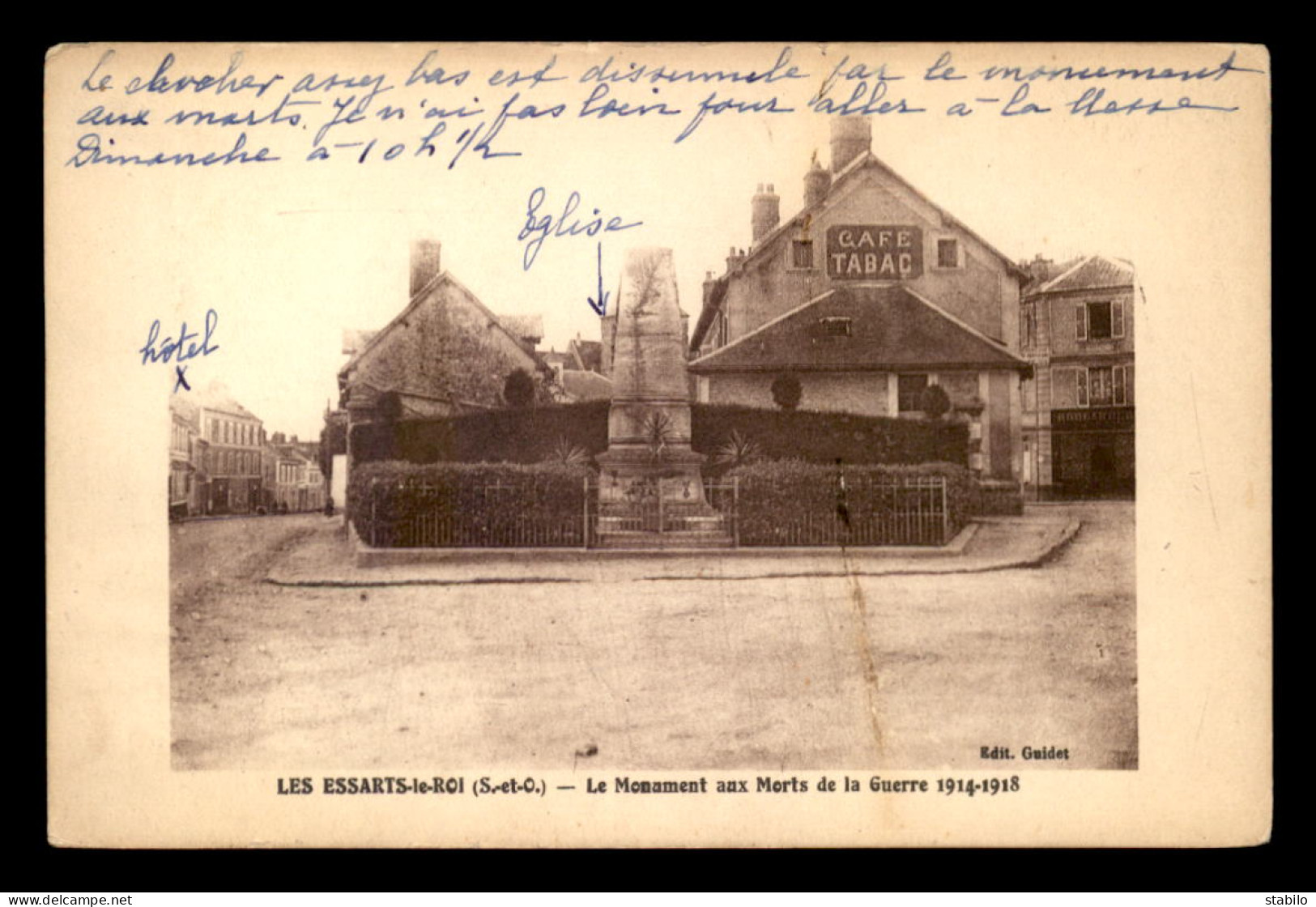 78 - LES ESSARTS-LE-ROI - LE MONUMENT AUX MORTS - Les Essarts Le Roi