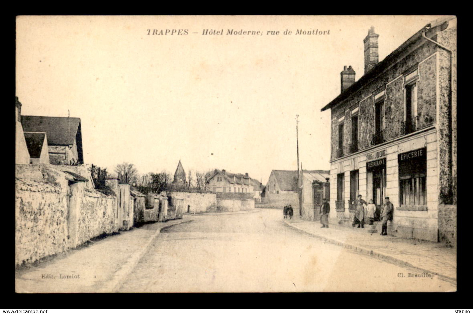 78 - TRAPPES - HOTEL MODERNE RUE DE MONTFORT - Trappes