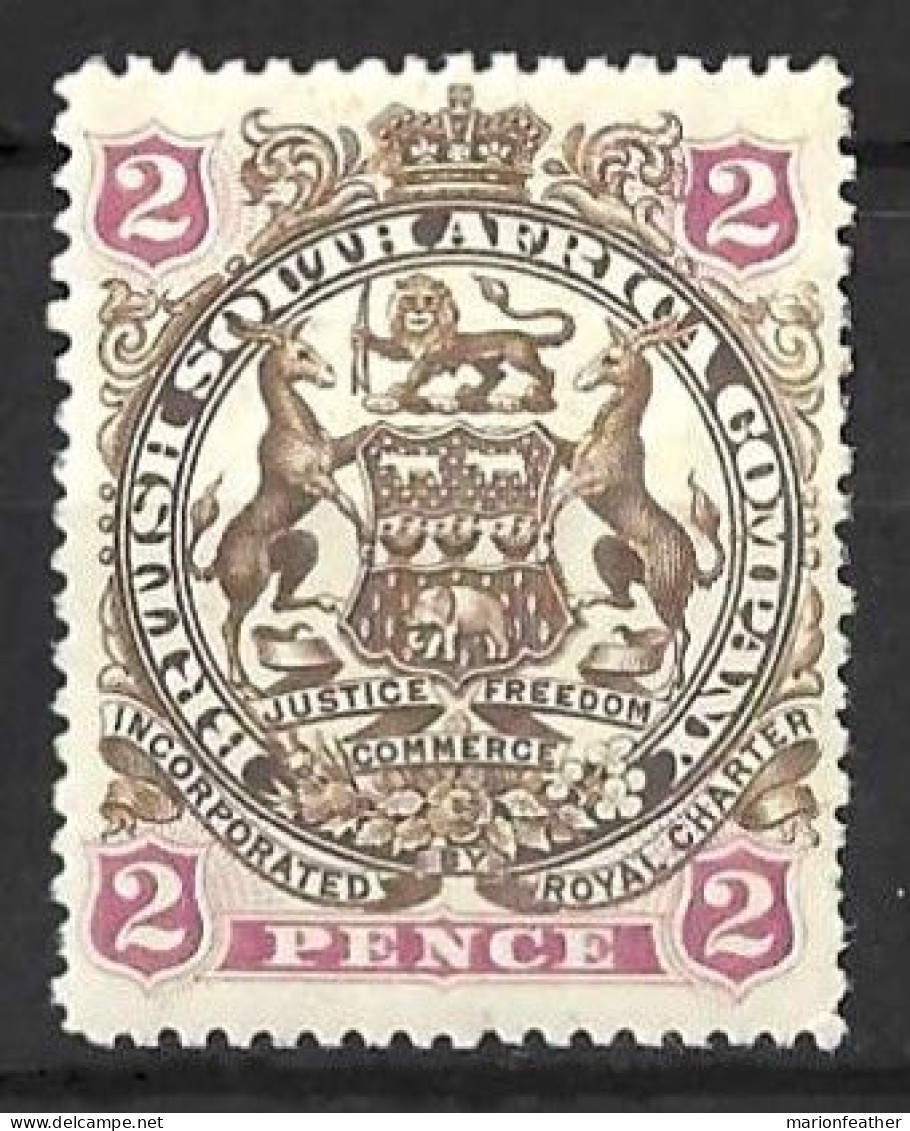 RHODESIA...QUEEN VICTORIA...(1837-01..)....." 1897.."......2d......SG68....(CAT. VAL.£30..).......MNH ?...MH..?.. - Zuid-Rhodesië (...-1964)