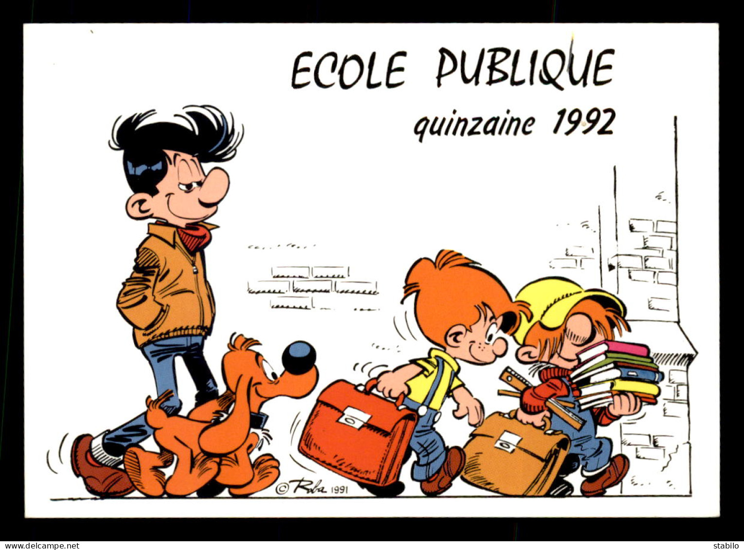 BANDES DESSINEES - BOULE ET BILL - ECOLE PUBLIQUE QUINZAINE 1992 - Bandes Dessinées