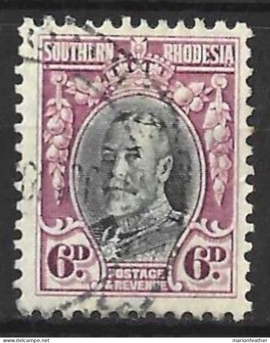 SOUTHERN RHODESIA...KING GEORGE ..V....(1910-36.)..." 1931.."........6d.......P11.5.......CDS....VFU... - Rhodésie Du Sud (...-1964)