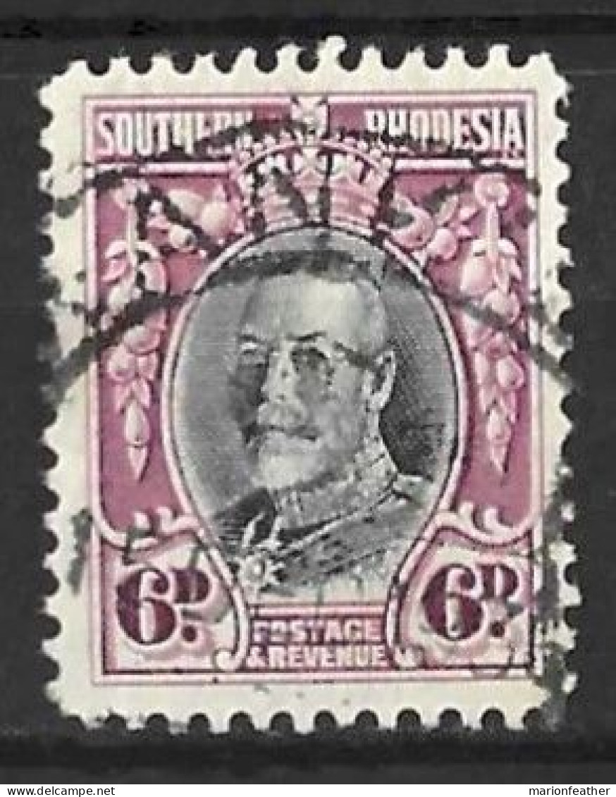 SOUTHERN RHODESIA...KING GEORGE ..V....(1910-36.)..." 1931.."........6d.......SG20.........P12.........CDS....VFU... - Southern Rhodesia (...-1964)
