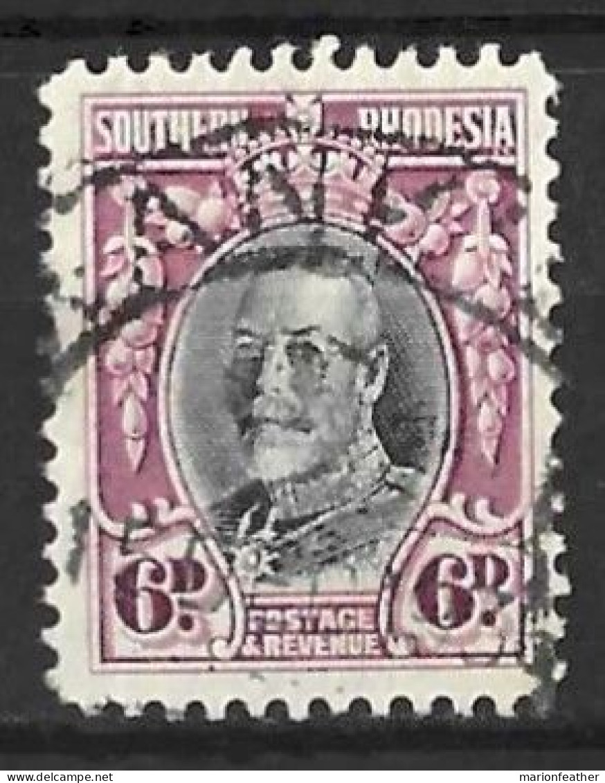 SOUTHERN RHODESIA...KING GEORGE ..V....(1910-36.)..." 1931.."........6d.......SG20.........P12.........CDS....VFU... - Rhodesia Del Sud (...-1964)