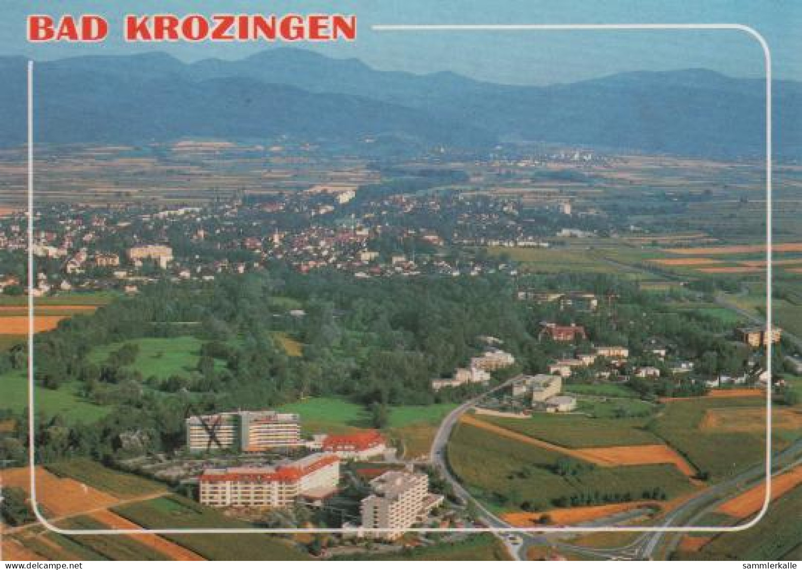 1022 - Bad Krozingen - Luftbild - 1990 - Bad Krozingen