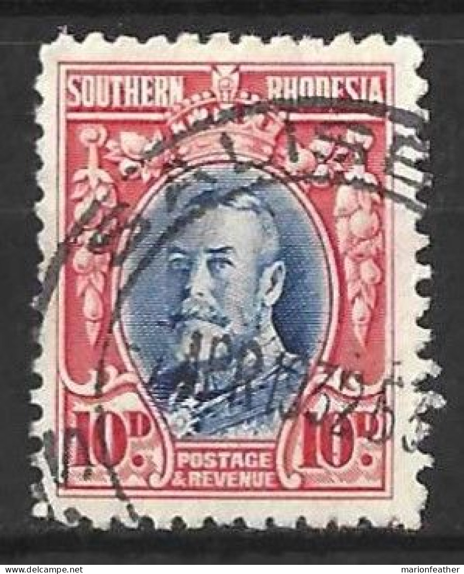 SOUTHERN  RHODESIA...KING GEORGE ..V....(1910-36.)..." 1931.."........10d.......P12......CDS.......VFU... - Southern Rhodesia (...-1964)