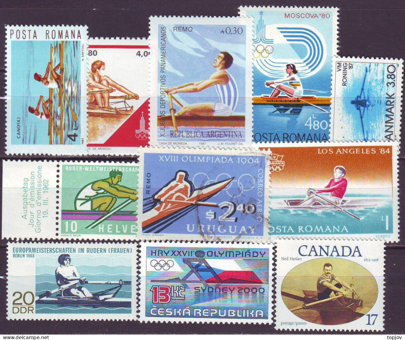 ROWING - **MNH - BIG LOT - Rowing