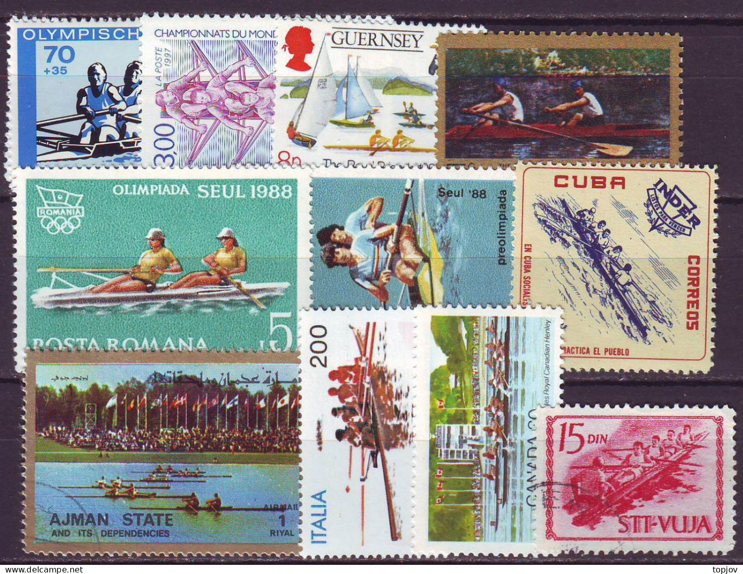 ROWING - **MNH - BIG LOT - Canottaggio