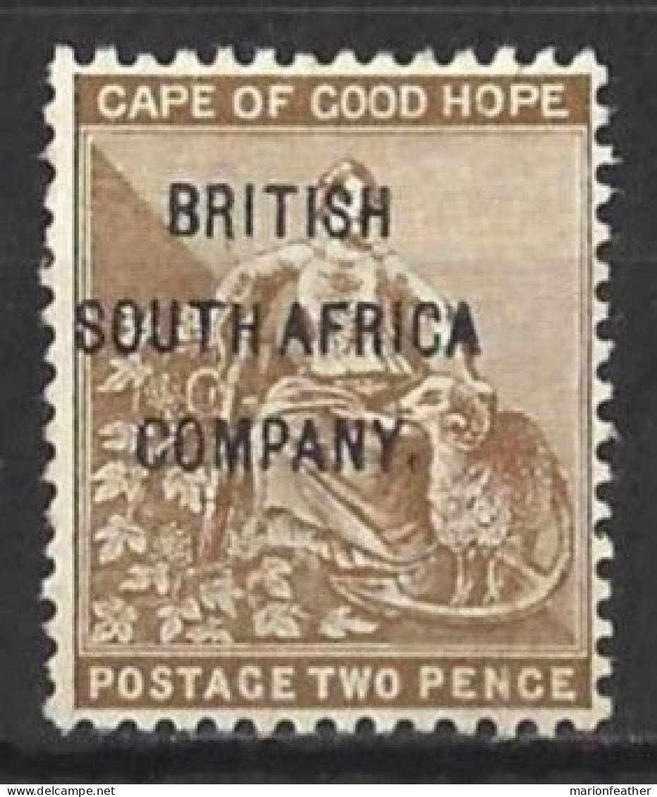 RHODESIA...QUEEN VICTORIA...(1837-01.)........2d......SG60........UNUSED....... - Southern Rhodesia (...-1964)