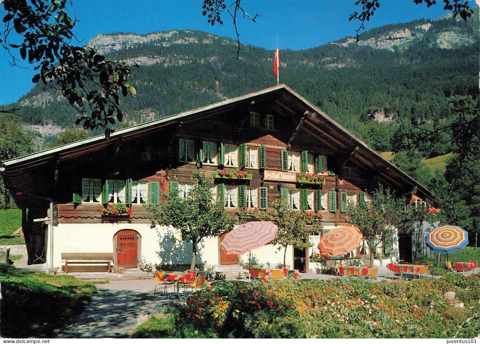 CPSM Wiler-Innertkirchen-Gasthaus Tännler-Timbre       L2807 - Wiler