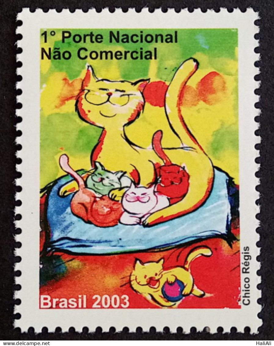 C 2560 Brazil Depersonalized Stamp Cat 2004 - Personalized Stamps