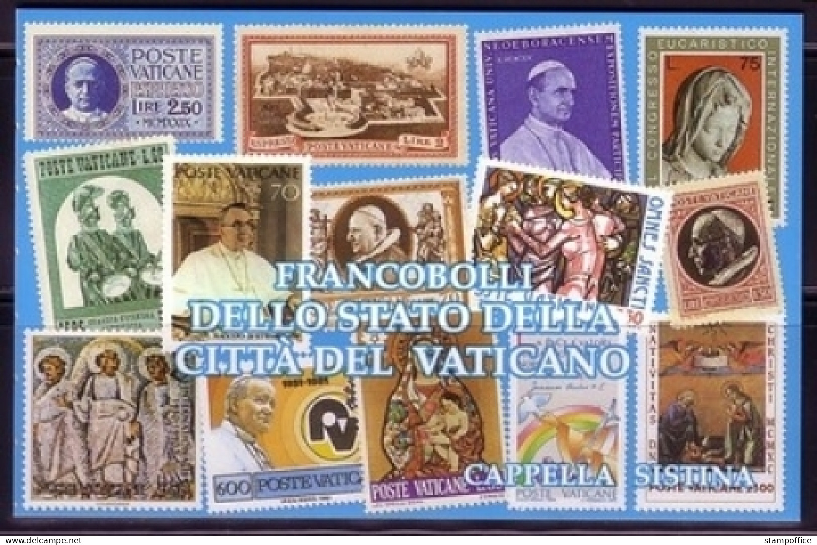 VATIKAN MH 0-3 POSTFRISCH(MINT) RESTAURIERUNG DER SIXTINISCHEN KAPELLE MICHELANGELO - Postzegelboekjes