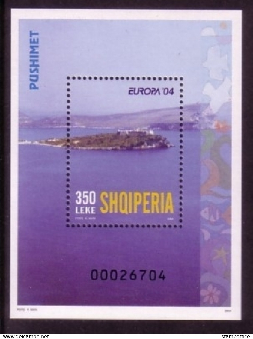 ALBANIEN BLOCK 150 POSTFRISCH(MINT) EUROPA 2004 FERIEN - 2004