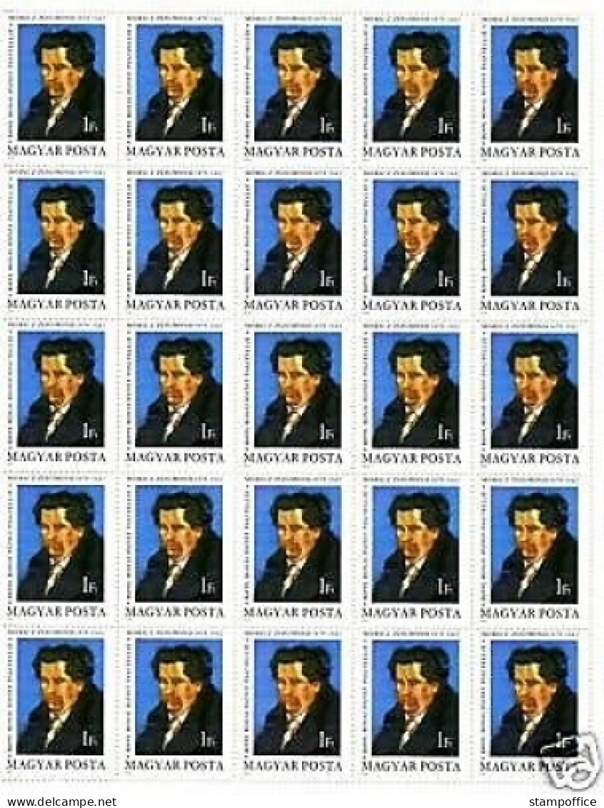 UNGARN MI-NR. 3354 A POSTFRISCH(MINT) BOGEN ZSIGMOND MORICZ - SCHRIFTSTELLER 1979 - Full Sheets & Multiples