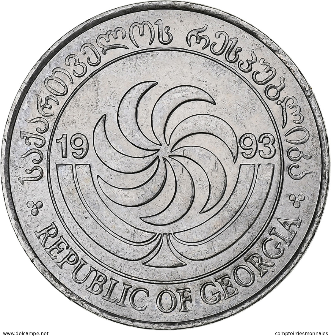 Monnaie, Géorgie, 20 Thetri, 1993, SPL, Stainless Steel, KM:80 - Georgia