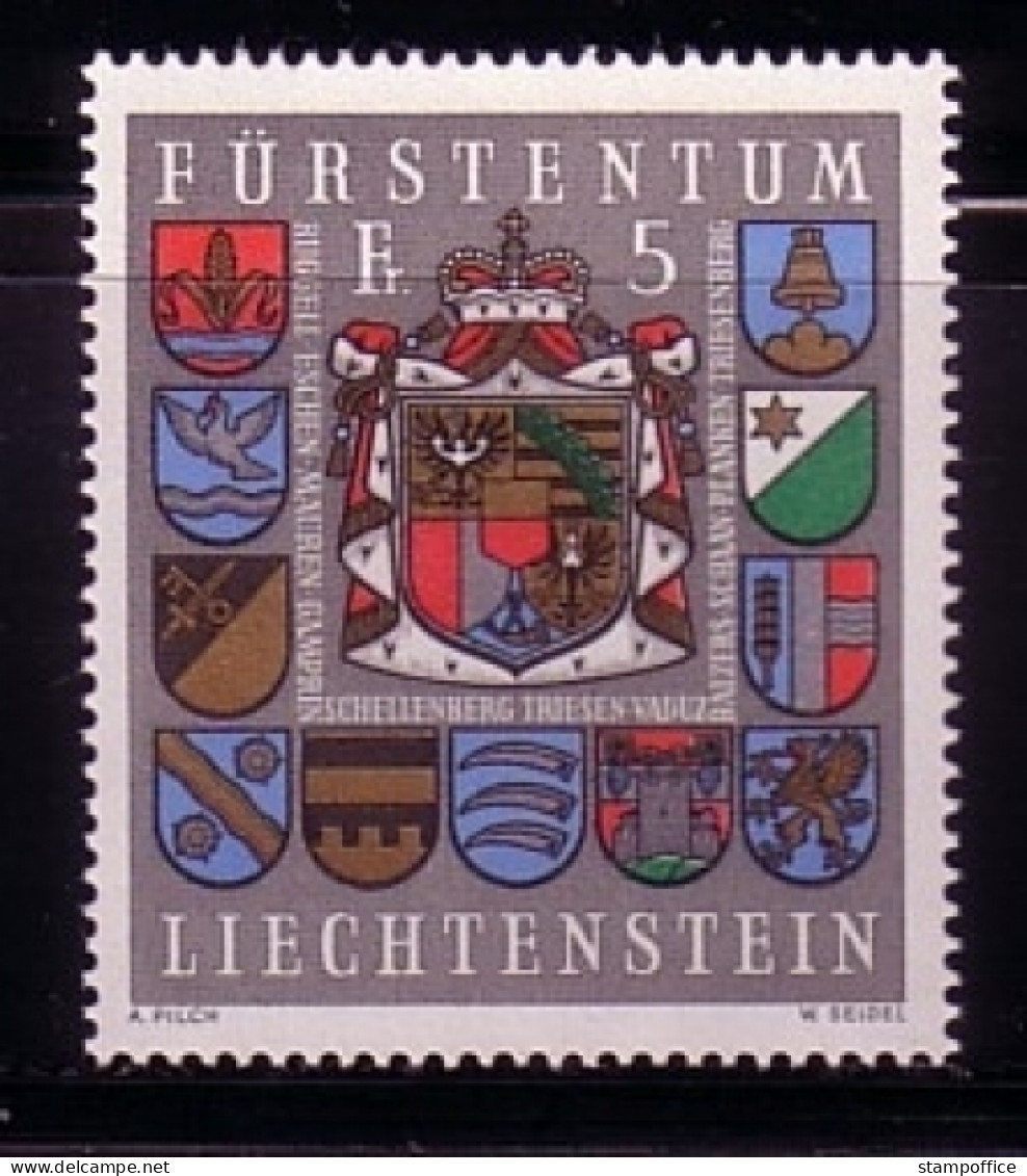 LIECHTENSTEIN MI-NR. 590 POSTFRISCH(MINT) WAPPEN VON LIECHTENSTEIN - Briefmarken