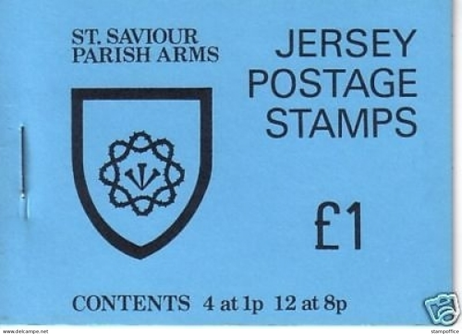 JERSEY MH 0-19 POSTFRISCH(MINT) ST. SAVIOUR PARISH ARMS - Jersey