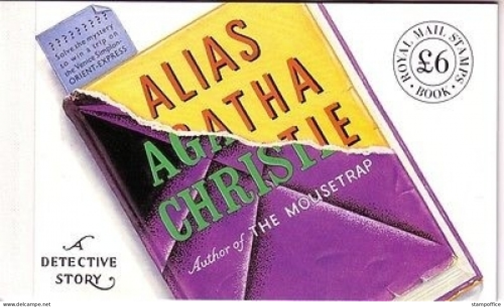 GROSSBRITANNIEN MH 95 POSTFRISCH(MINT) AGATHA CHRISTIE - Libretti