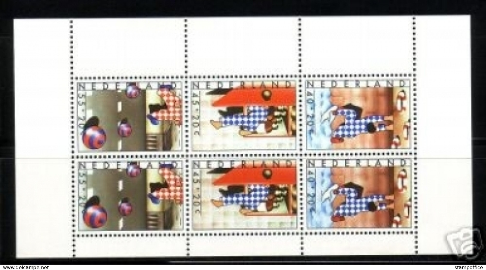 NIEDERLANDE BLOCK 17 POSTFRISCH(MINT) SICHERHEIT DES KINDES 1977 - Blocks & Sheetlets