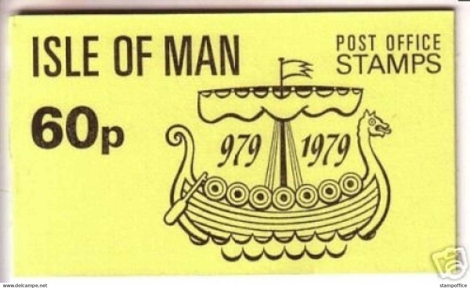 ISLE OF MAN MH A 6 POSTFRISCH(MINT) WIKINGER SCHIFF 1979 - Isola Di Man