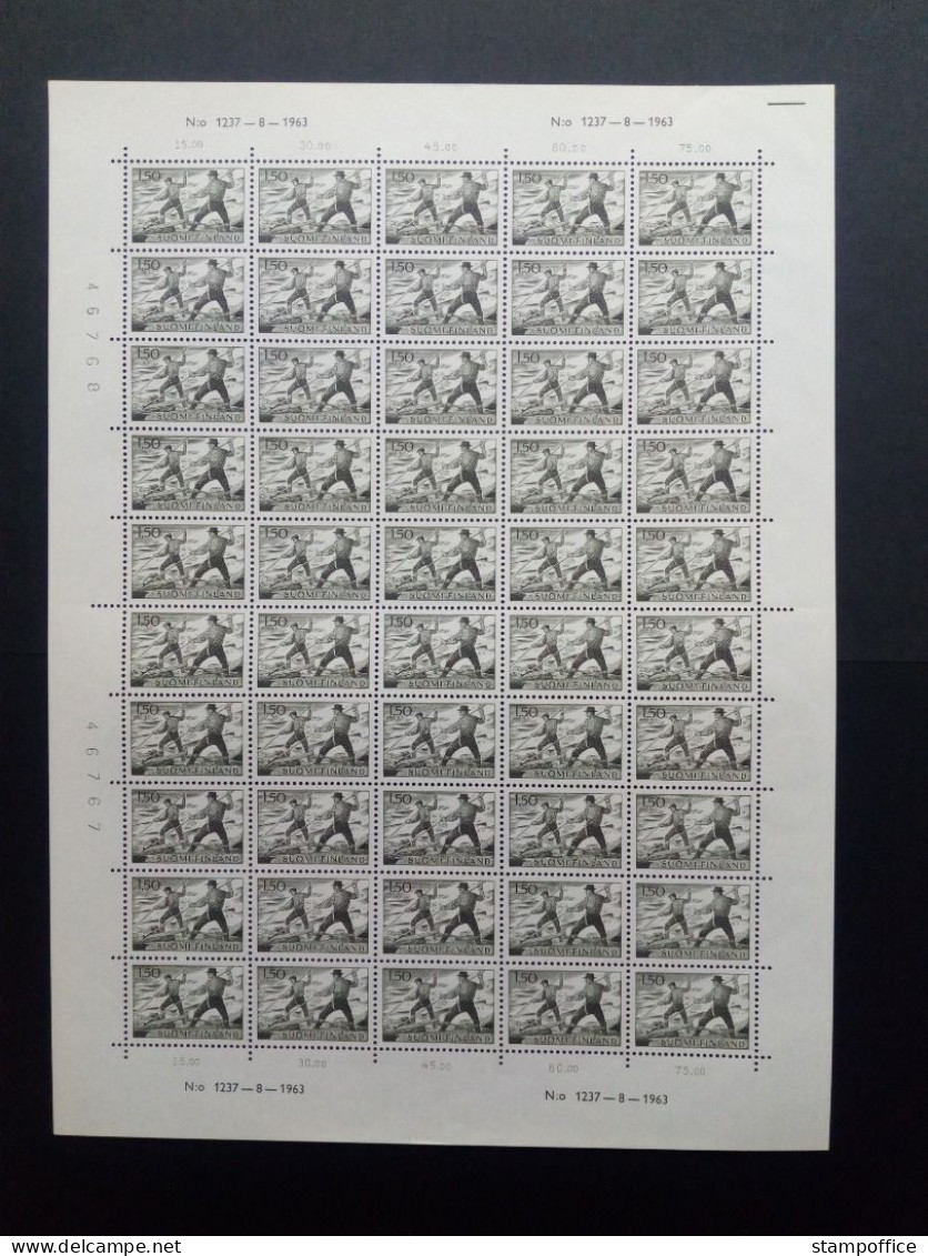 FINNLAND MI-NR. 582-583 X POSTFRISCH BOGENSATZ(50) BRÜCKE FLÖSSER - Unused Stamps