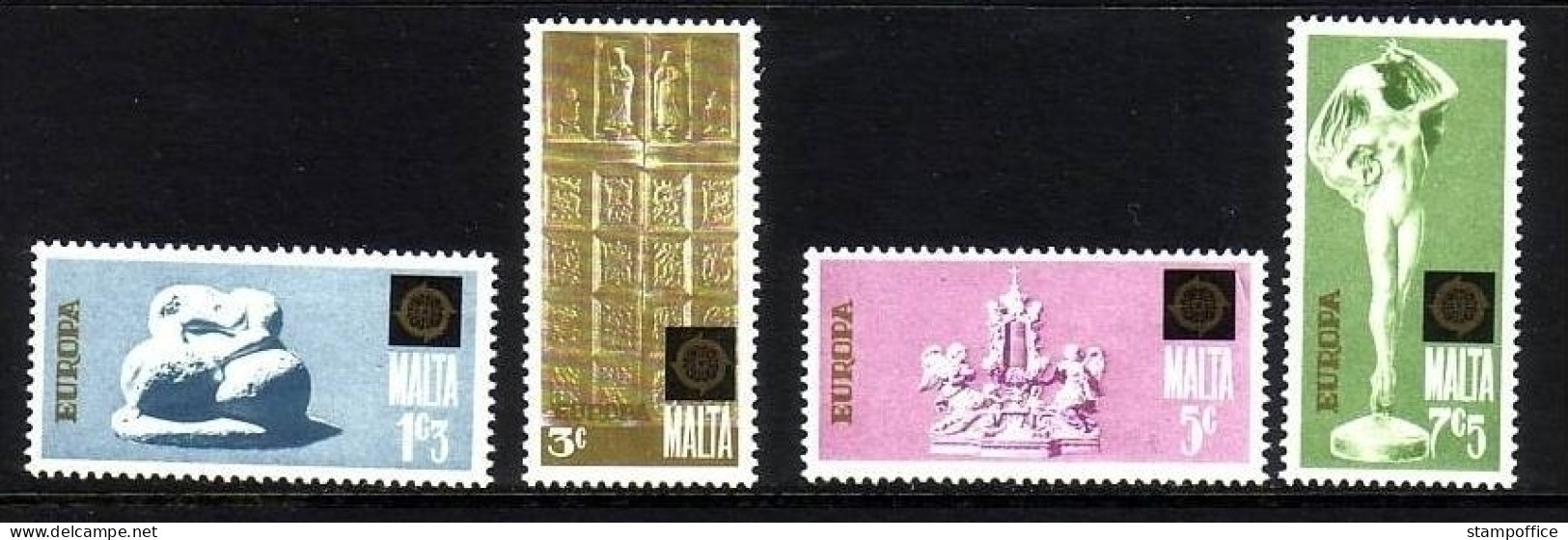 MALTA MI-NR. 493-496 POSTFRISCH(MINT) EUROPA 1974 - SKULPTUREN - 1974