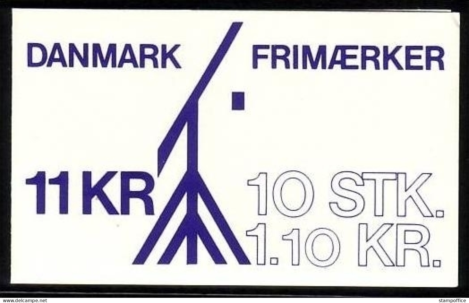 DÄNEMARK MH Mit 10 X MI-NR. 705 POSTFRISCH(MINT) DÄNISCHE REGIONEN 1980 SKAGEN - Carnets